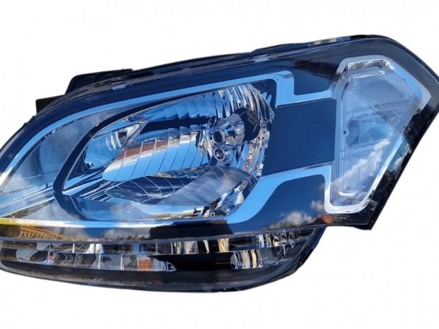 Kia Soul 2009-2011 utángyártott új bal első fényszóró H4  (motoros) DEPO