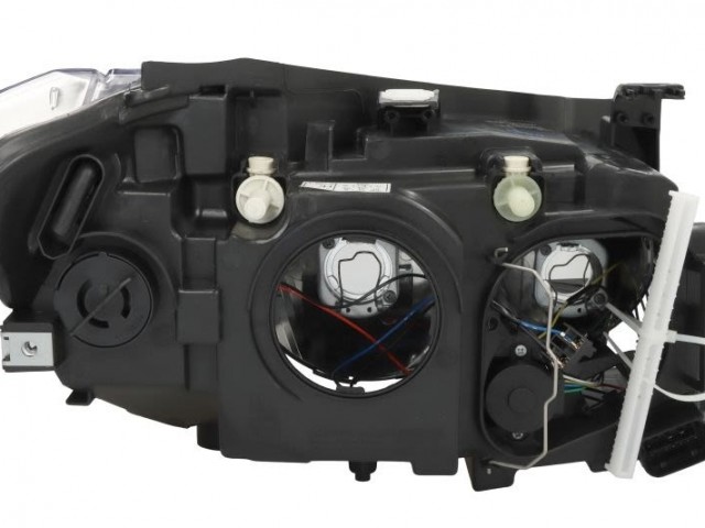 BMW X1 (E84) 2012-2015 utángyártott új bal első fényszóró 2H7 fekete h. (motoros) DEPO
