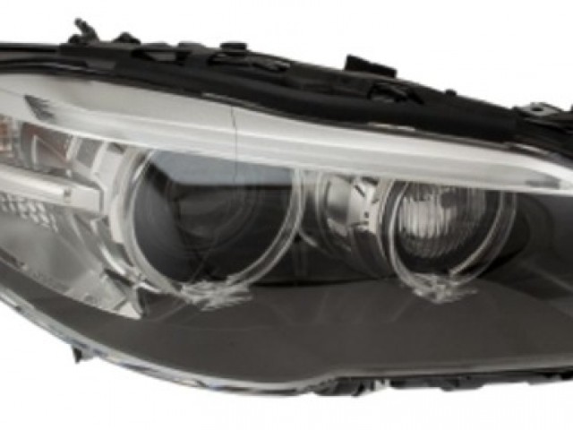 BMW 5 (F10) 2010-2017 utángyártott új jobb első fényszóró D1S/H7/LED Hella