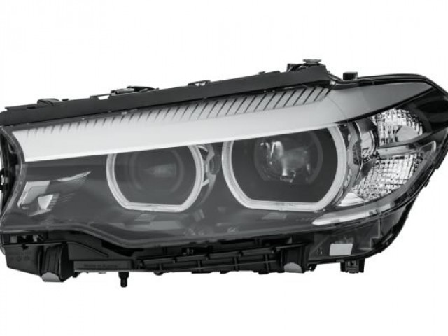 BMW 5 (G30) 2017-2020 utángyártott új bal első fényszóró LED MM vezérlők és ködl. nélkül