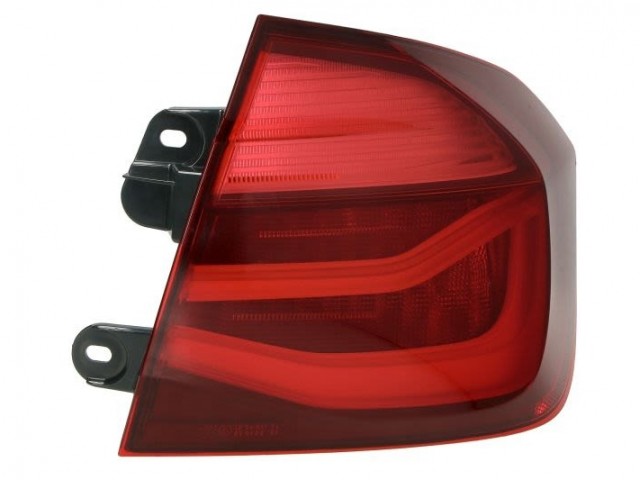 BMW 3 F30 2011-2018 utángyártott új jobb hátsó külső lámpa LED HELLA fekete M sport