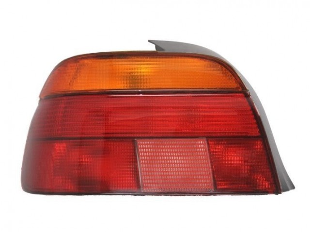 BMW 5 E39 1995-2000 utángyártott új bal hátsó lámpa üres sárga vill. (LIMOUSINE)