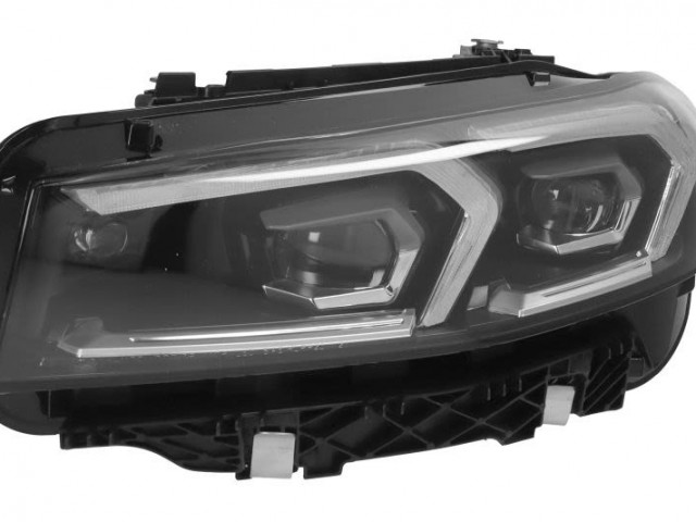 BMW 3 G20 2022- utángyártott új bal első fényszóró MATRIX LED BMW logo nélk. kék keret DEPO