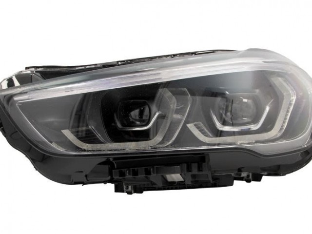 BMW X1 (F48) 2015- utángyártott új bal első fényszóró LED (motorral) elektr. nélk. DEPO