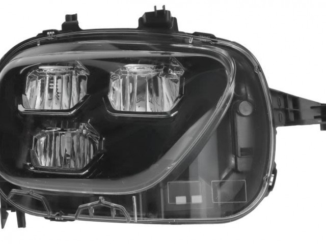 Citroen C3 2020- utángyártott új jobb első fényszóró LED (elektr.és márkajel.nélk.) DEPO