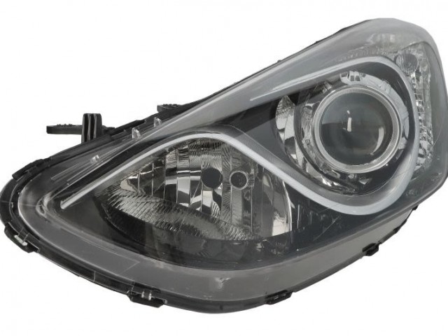 Hyundai I30 GD 2012-1017 utángyártott új bal első fényszóró 3H7 króm házas (motorral) DEPO