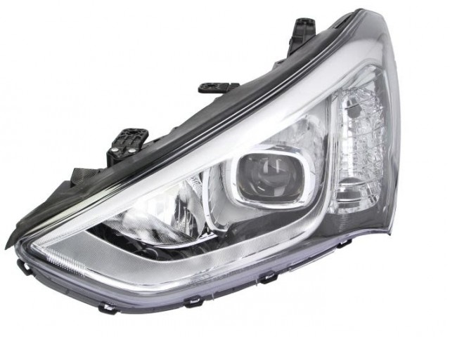 Hyundai Santa FÉ III. 2012-2015 utángyártott új bal első fényszóró 2H7/LED (motorral) DEPO