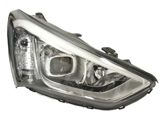 Hyundai Santa FÉ III. 2012-2015 utángyártott új jobb első fényszóró 2H7/LED (motorral) DEPO