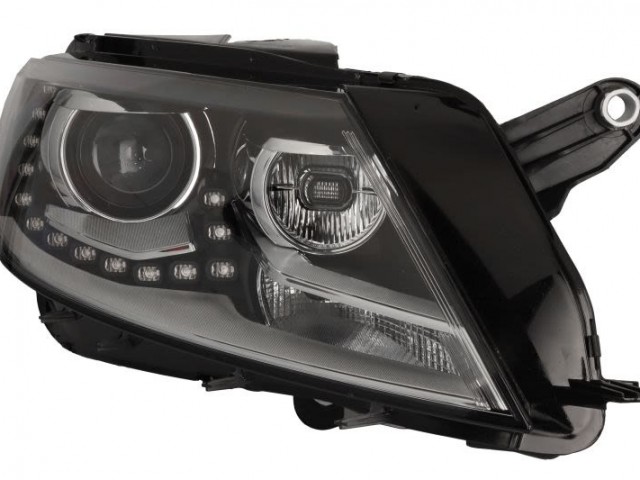 Volkswagen Passat CC 2012-2017 utángyártott új jobb első fényszóró Bi-XENON D3S/H7/LED+kanyarf (motorral) DEPO