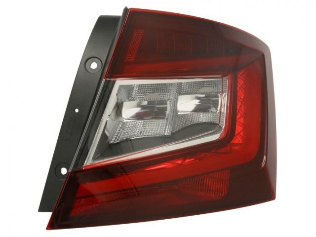Skoda Fabia III. 2018-2022 utángyártott új jobb hátsó lámpa LED (5 ajtós) DEPO