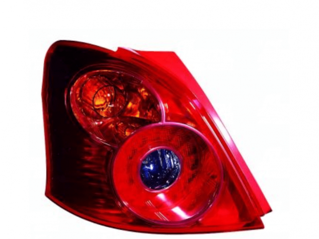 Toyota Yaris II. 2006-2008 utángyártott új bal hátsó lámpa LED (Sports) DEPO