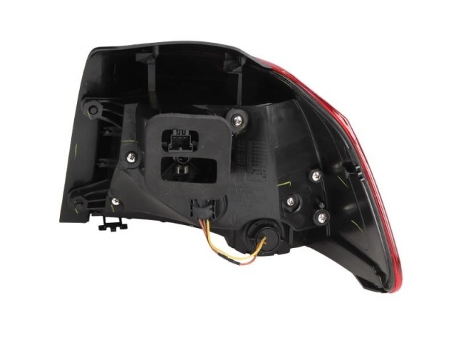 Volkswagen Golf VI. 2008-2012 utángyártott új bal hátsó külső lámpa, füst LED (GTI/GTD/R) DEPO