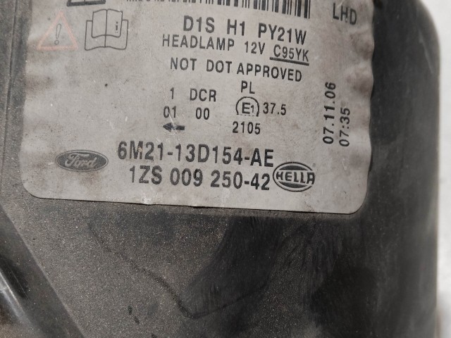221639 Ford S-Max, Galaxy 2006-2015 jobb első xenon fényszóró